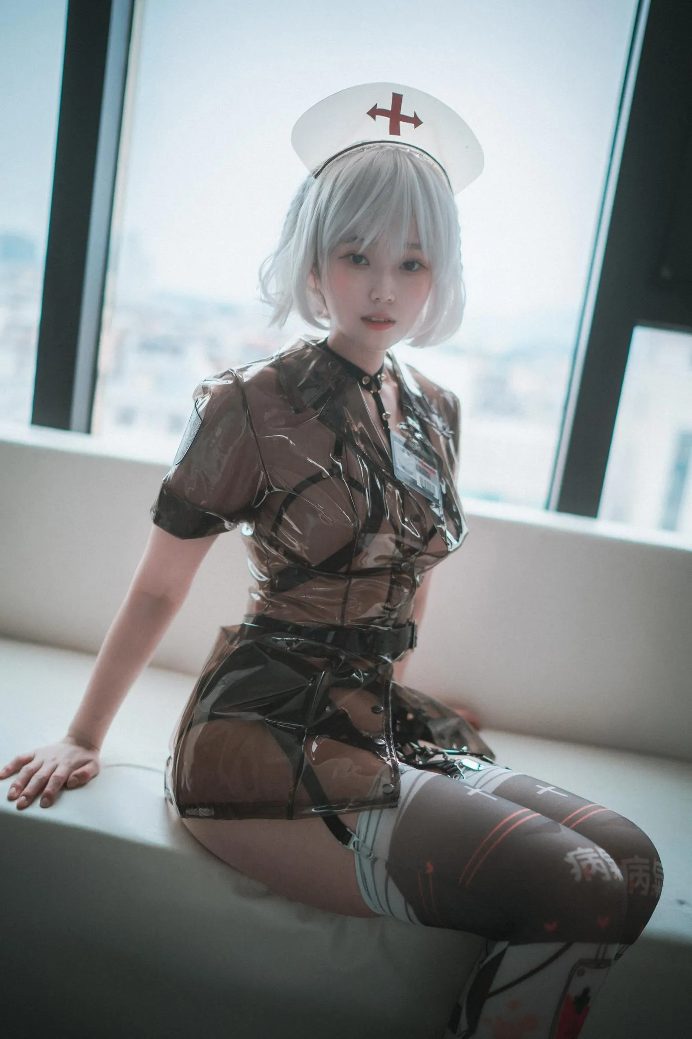 Bambi밤비 – NO.68 [DJAWA] Nurse Nation Black ver [47P]插图5